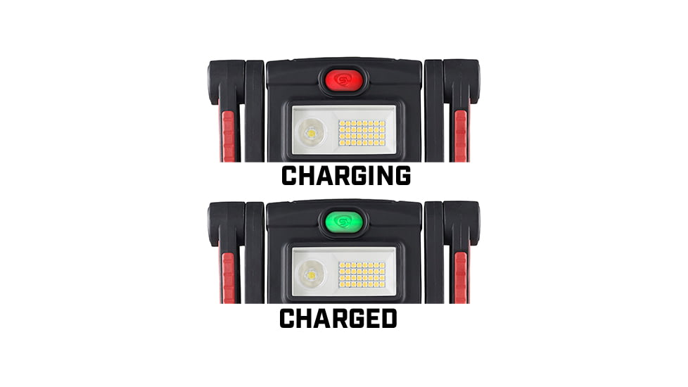 Streamlight BearTrap Multi-Function LED Work Light, Lithium Ion, White, 2000 Lumens, Red/Black, 61520