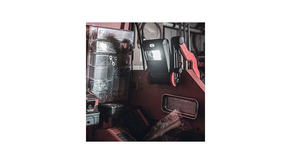 Streamlight BearTrap Multi-Function LED Work Light, Lithium Ion, White, 2000 Lumens, Red/Black, 61520