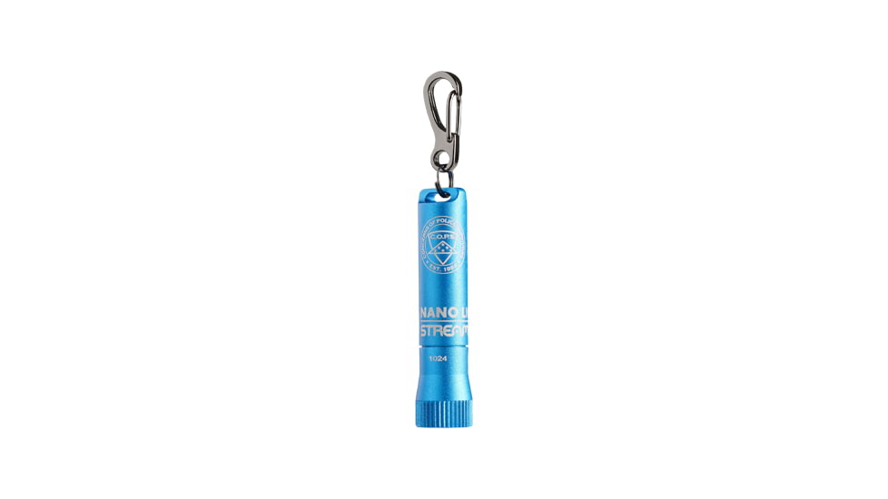 Streamlight C.O.P.S.Nano Light II AAAA 20 Lumens LED Flashlight, Blue, 73021