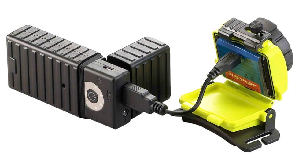 Streamlight Double Clutch USB Headlamp,125 Lumens,Yellow 61600