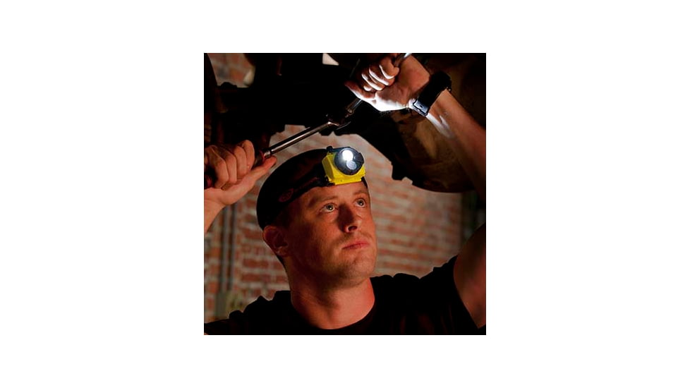 Streamlight Double Clutch USB Headlamp,125 Lumens,Yellow 61600