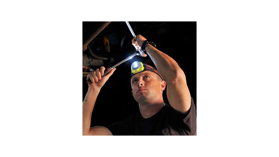 Streamlight Double Clutch USB Headlamp,125 Lumens,Yellow 61600