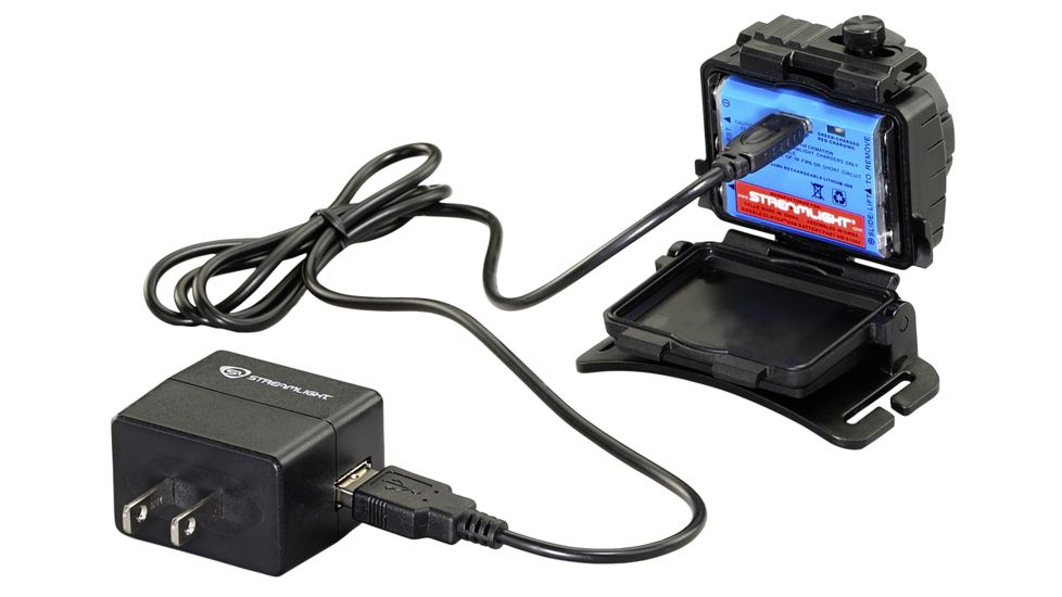 Streamlight Double Clutch USB Headlamp,125 Lumens,Black 61601