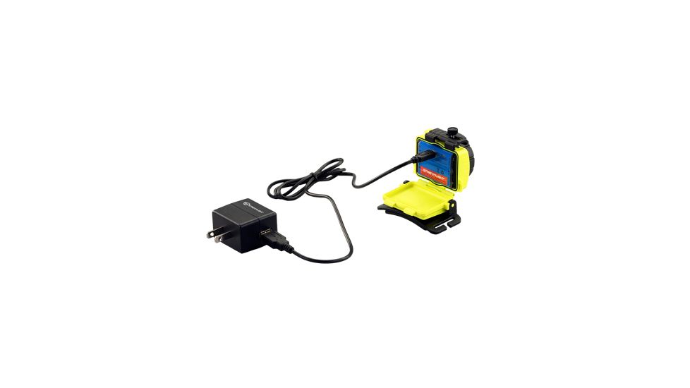 Streamlight Double Clutch USB Headlamp,125 Lumens,Yellow 61600