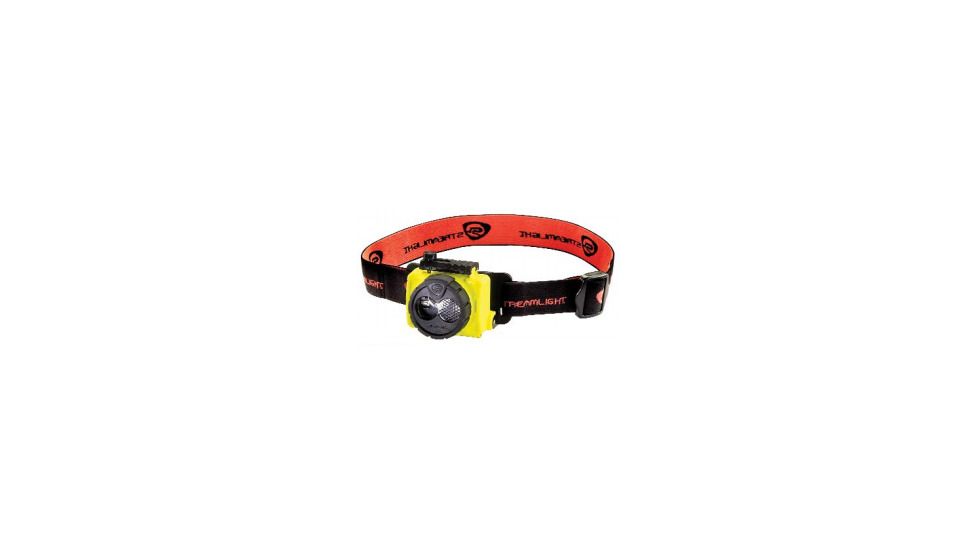 Streamlight Double Clutch USB Headlamp,125 Lumens,120V AC,Yellow 61602