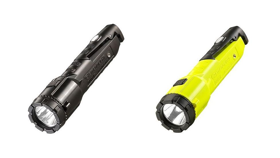 Streamlight Dualie Rechargeable Flashlight 120V/100V AC, Box, Black, Yellow