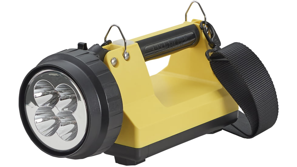 Streamlight E-Spot LiteBox 1500 Lumens Rechargeable Lantern Vehicle Mount System, 12V DC Charge Cord, Direct Wire Rack, Yellow, 45875