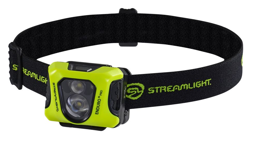Streamlight Enduro Pro USB Headlamp, Yellow, 61435