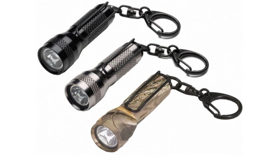 Streamlight Key-Mate Keychain Flashlight, Black, Black/White, Realtree Hardwoods Green HD, Titanium, Titanium/White