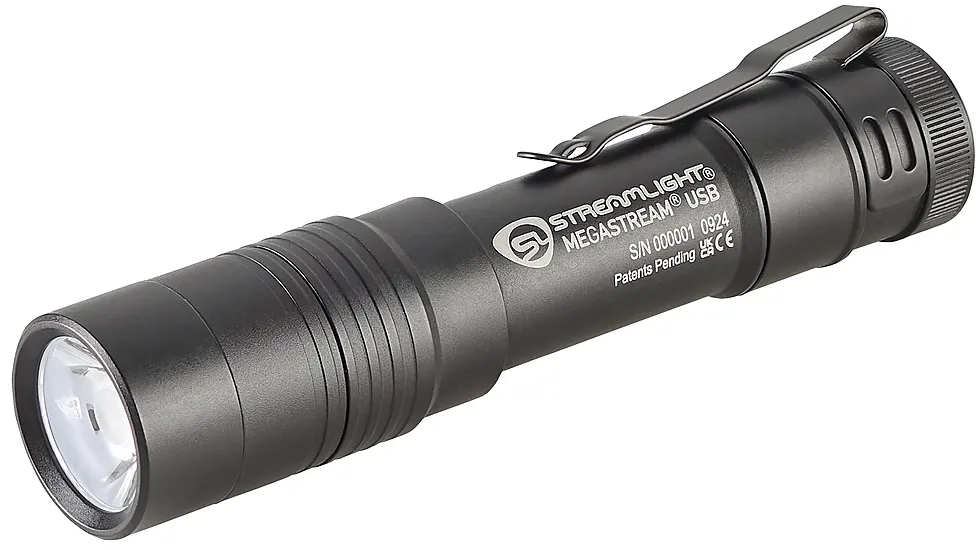 Streamlight MegaStream USB Rechargeable 1800 Lumens Flashlight