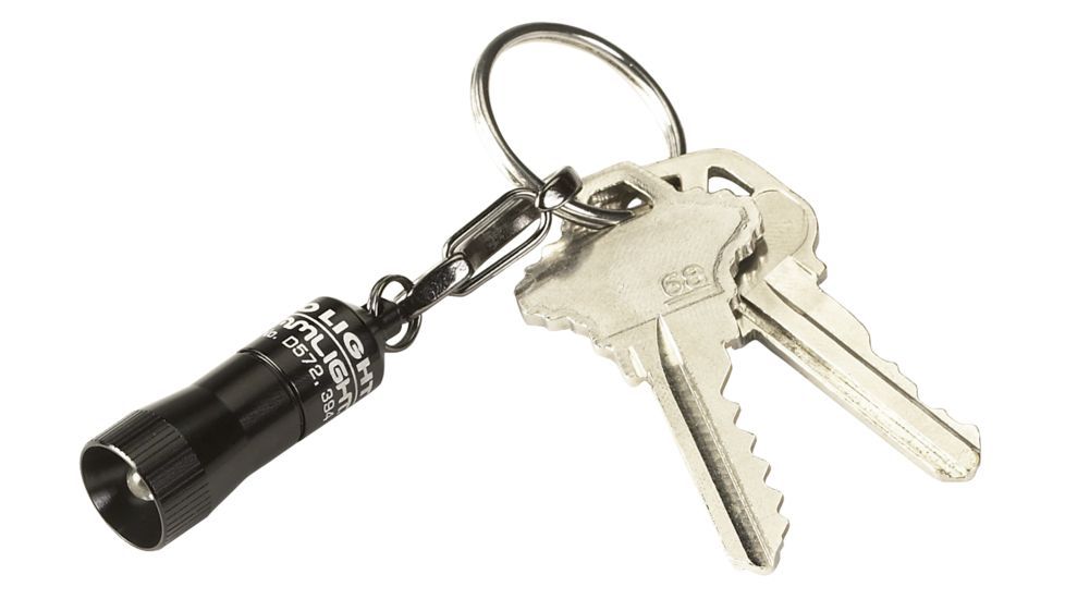 Streamlight Nano Light LED Keychain with White LED, Black 73001