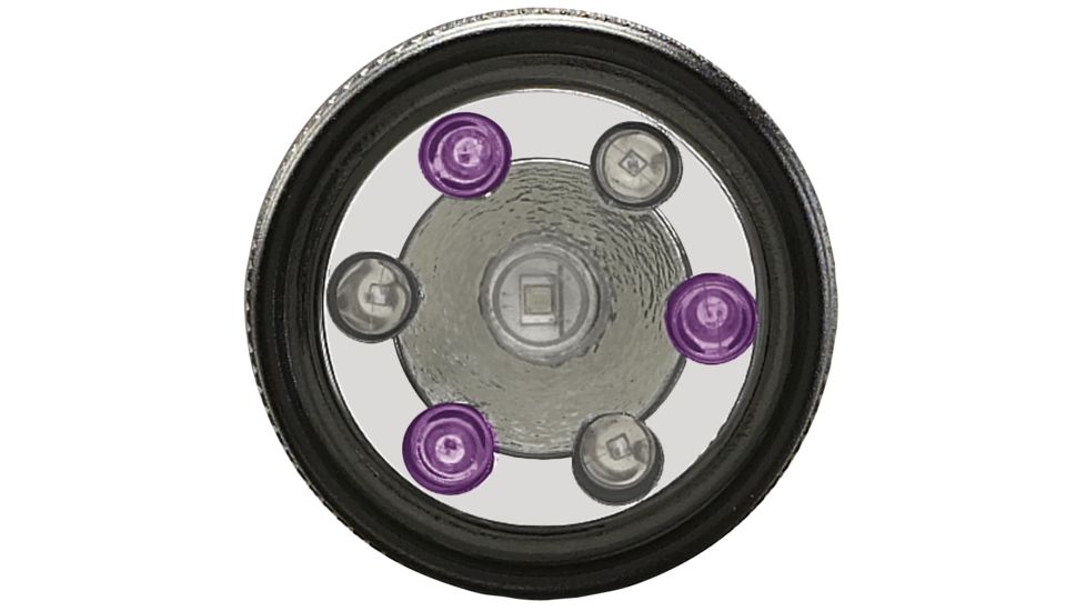 Streamlight Night Com UV LED Flashlight w/ Lithium Batteries, Clam Pack 51046