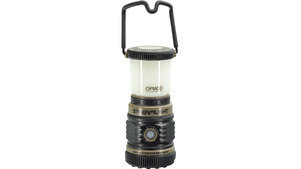 Streamlight OPMOD Mini Siege AA 200 Lumen Lantern, Coyote, 44941OPMOD