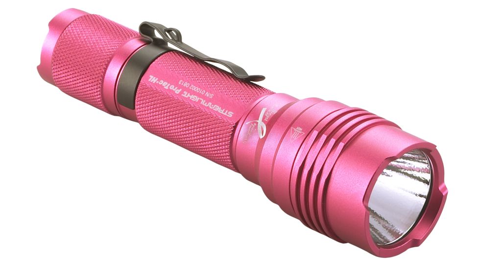Streamlight Pink ProTac HL 600 Lumen Tactical Flashlight, Pink 88044