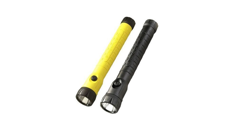 Streamlight PolyStinger LED HAZ-LO Industrial Safety Flashlight, Black, Yellow