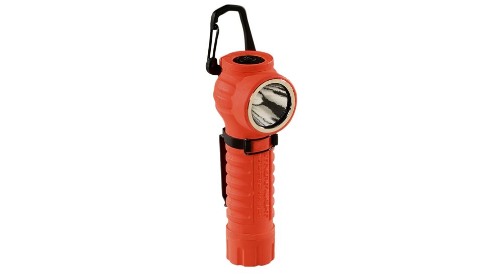 Streamlight PolyTac 90 Flashlight w/ Lithium Batteries - Orange 88834