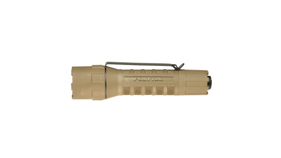 Streamlight PolyTac C4 LED Lithium Polymer Tactical Flashlight with Lithium Batteries - Coyote