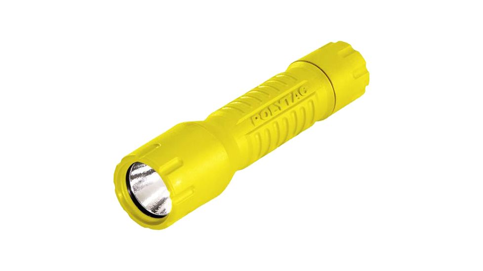 Streamlight PolyTac Polymer Flashlight  Xenon Bulb Lithium Batteries Yellow 88803