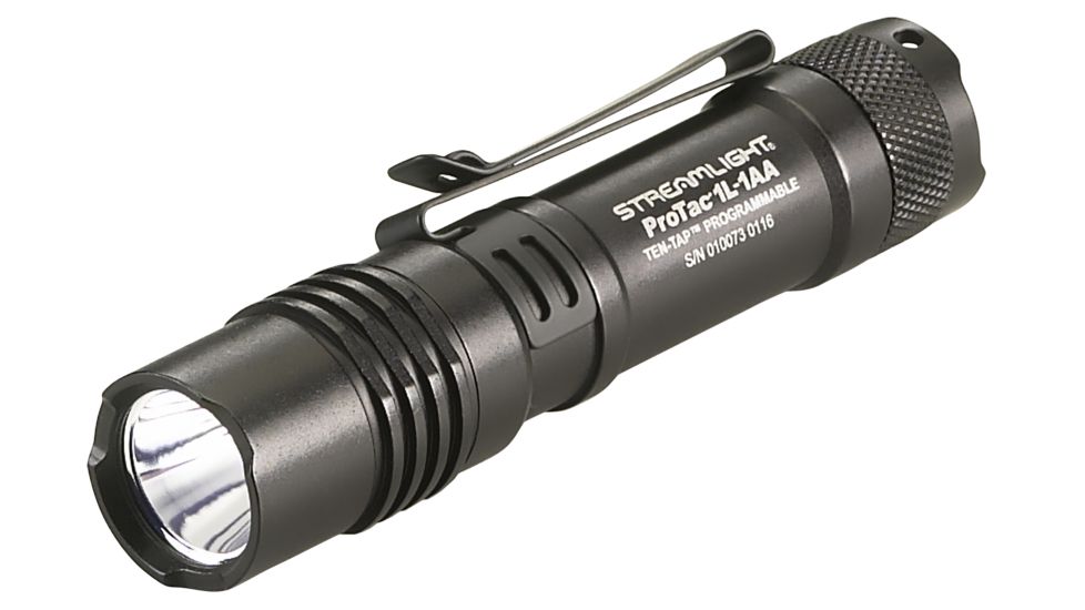 Streamlight PROTAC 1L-1AA Ultra-Compact Flashlight, 350 Lumens, Black 88061