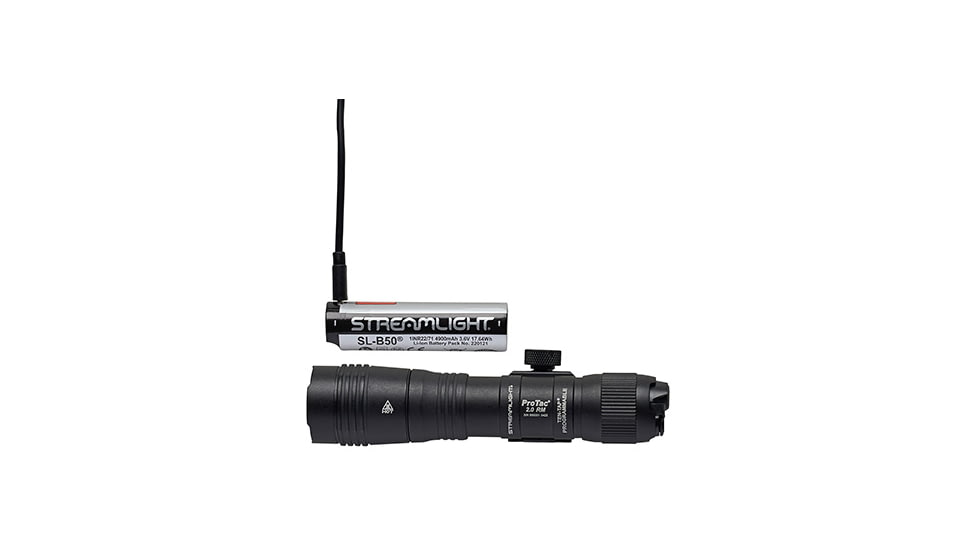 Streamlight ProTac 2.0 Rail Mount Weapon Light w/ Light Only, Black, 89003