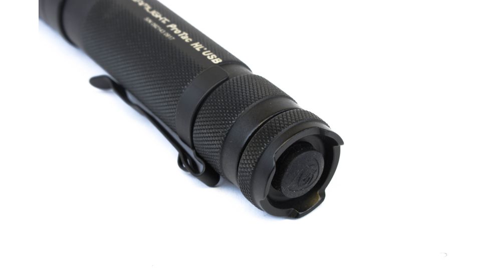 Streamlight ProTac HL USB Rechargeable Tactical Flashlight - 850 Lumens- 120V AC/12V DC, Black 88054