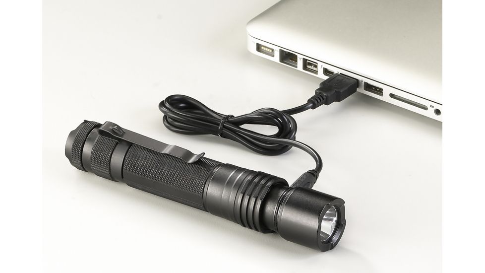 Streamlight ProTac HL USB Rechargeable Tactical Flashlight - 850 Lumens, Black 88052