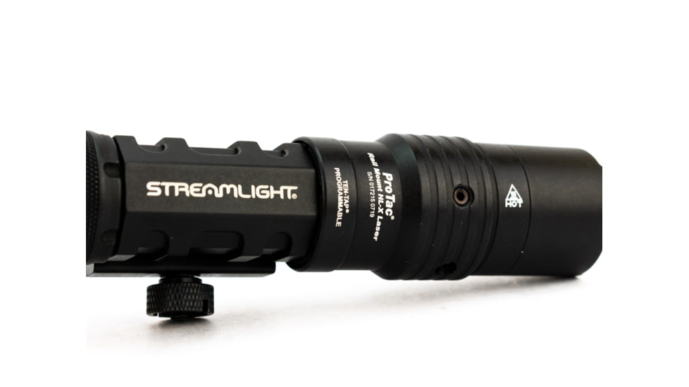 Streamlight ProTac Railmount HL X Laser w/ 2xCR123A, Black, 88089