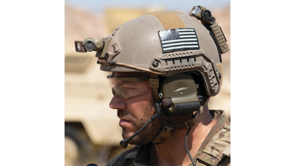 Streamlight Sidewinder Compact II Rescue, 1 AA/CR123A Battery, White/Green/Blue/IR LEDs w/Diffuser, Box, 14534