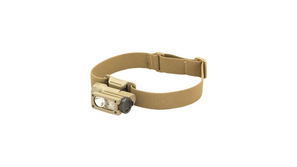 Streamlight Sidewinder Compact Tactical Flashlight, Coyote Tan - White, Red, Blue, IR LEDs - Coyote Tan 14104