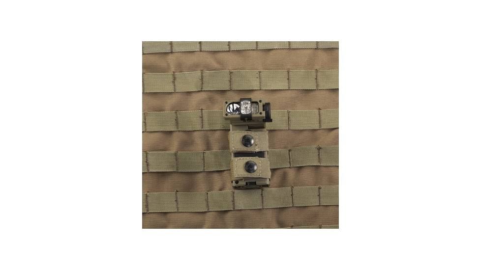 Streamlight Sidewinder LED Hands Free Flashlight, Military Model, White, Red, Blue, IR LEDs, Clam, Coyote, 14072