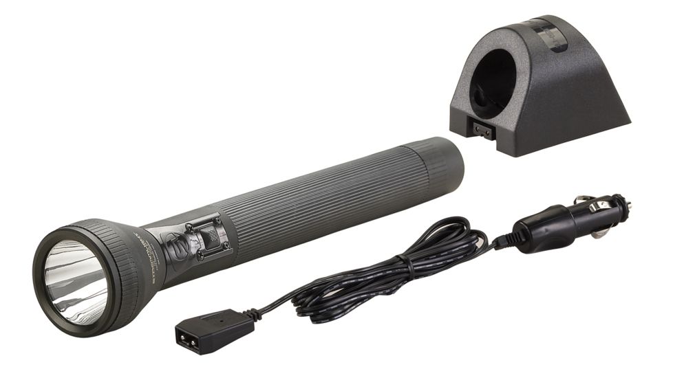 Streamlight SL-20LP Full Size Rechargeable LED Flashlight with NiCd 12V DC, Black 25202