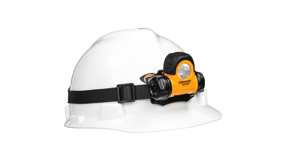 Streamlight Septor AAA 25-200 Lumens LED Headlamp, Yellow, 61052