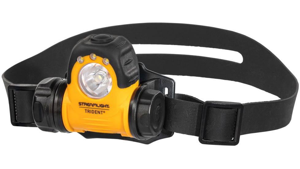 Streamlight Trident AAA 15-200 Lumens LED Headlamp, Yellow, 61050