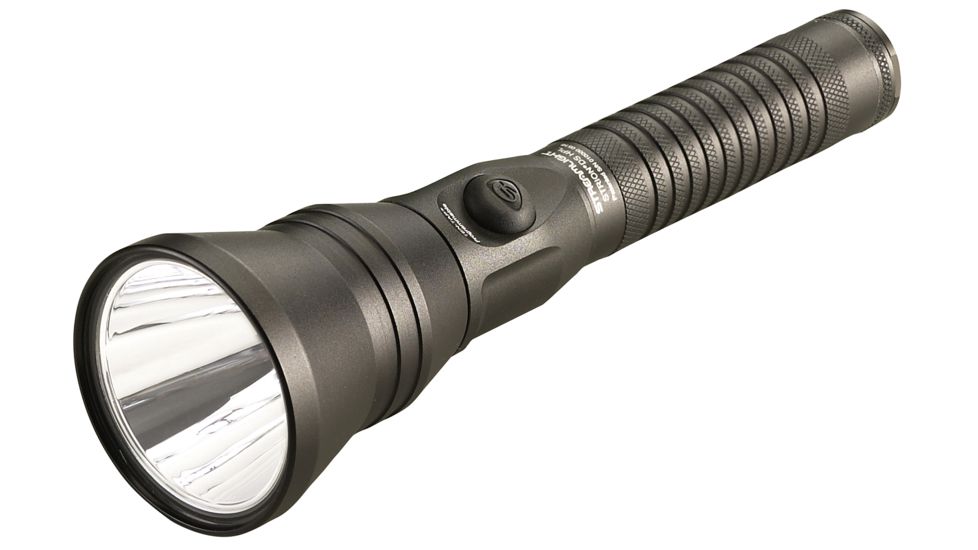 Streamlight Strion Ds Hpl Flashlight, Rechargeable, Dual Switch, 700 Lumen White Led, 240V Ac Charge Cord, 12V Dc, 1 Holder, Black, 74818