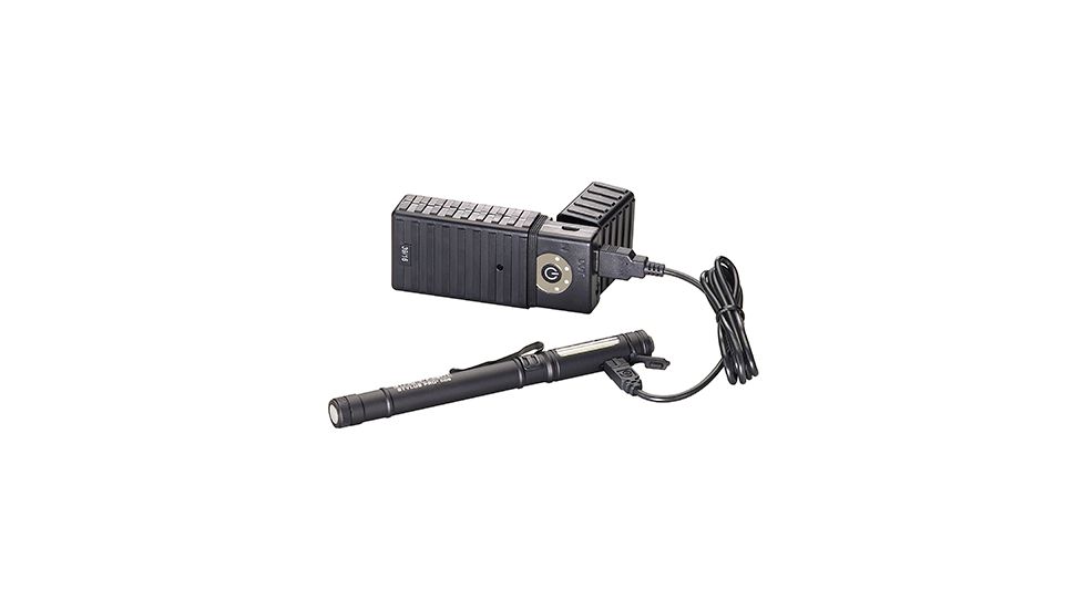 Streamlight Stylus Pro COB USB Rechargeable Penlight with 19in USB Cord, Clam, Red 66703