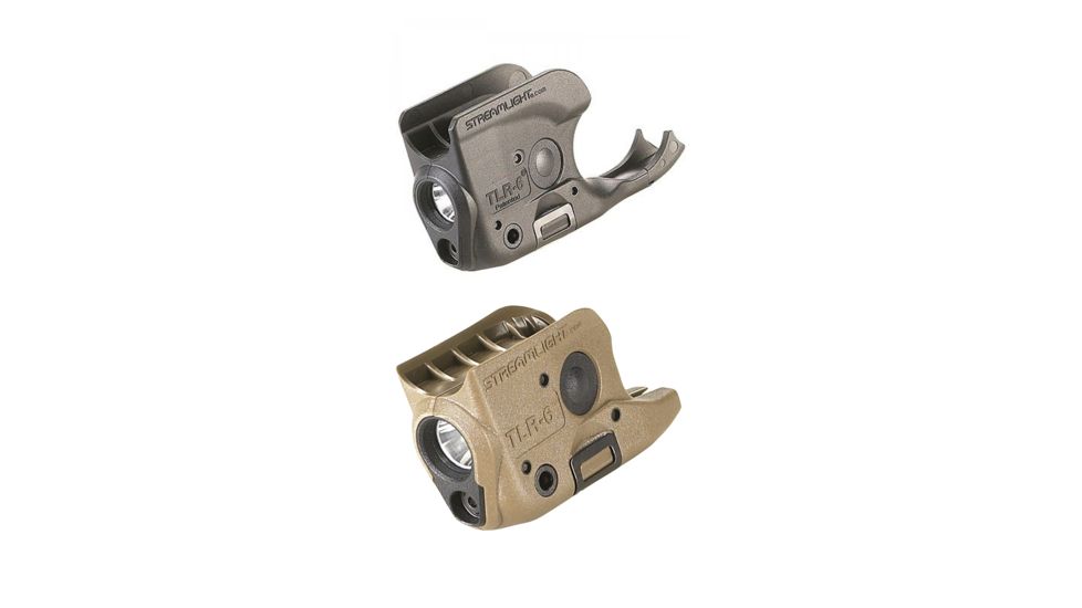 Streamlight SubCompact Gun Mounted Light w/ Laser, Black, Flat Dark Earth Brown