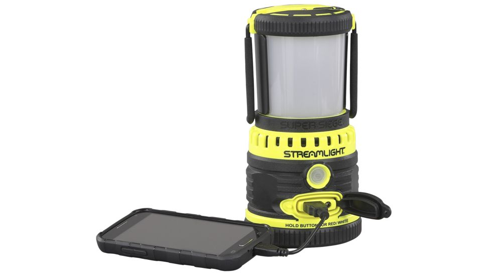 Streamlight Super Siege 120V AC - Yellow Lantern 44945