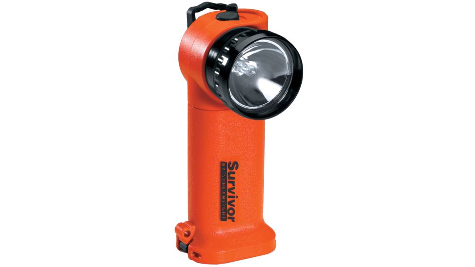 Streamlight Survivor Division 2 Flashlight, Orange - Light only, WITHOUT CHARGER