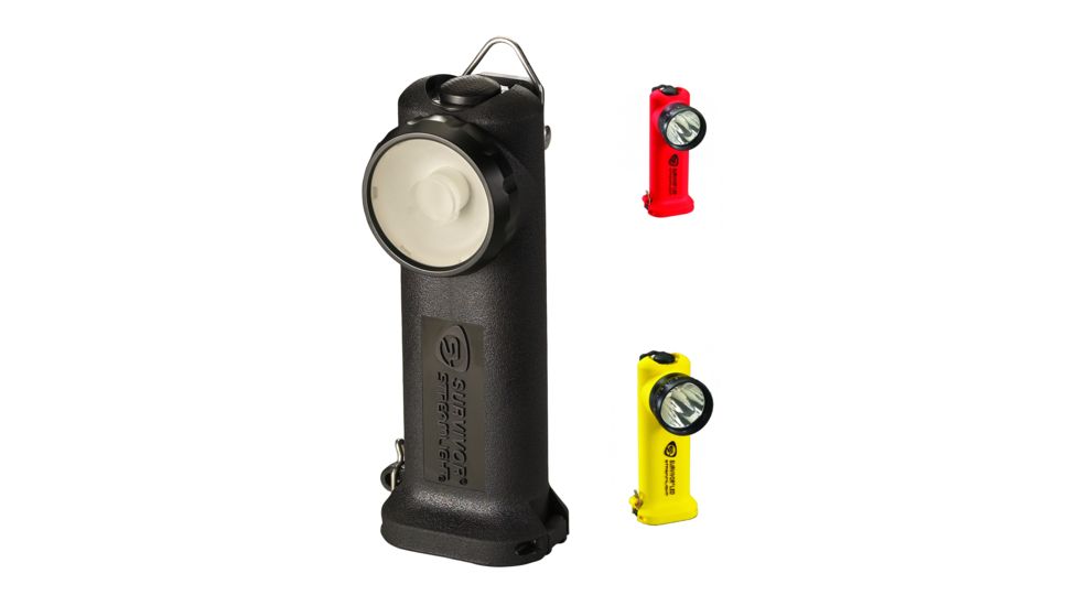 Streamlight Survivor LED Flashlight, Yellow / Orange, Black, Orange, Yellow