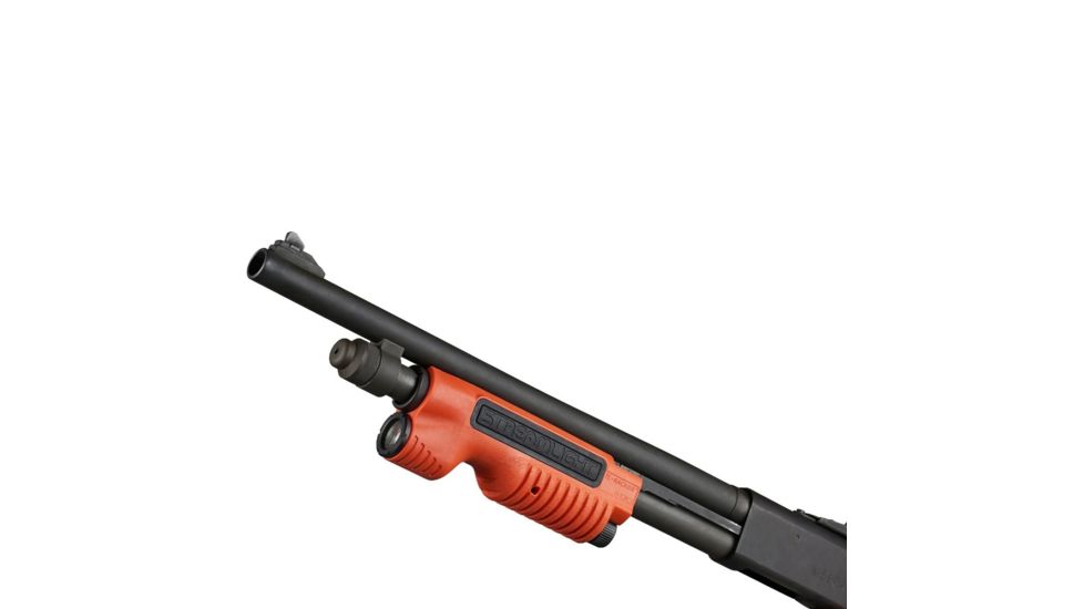 Streamlight TL Racker LED Weapon Light, CR123A, White, 1000 Lumens, Orange, 69610