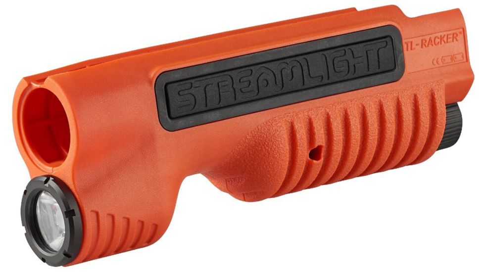 Streamlight TL Racker LED Weapon Light, CR123A, White, 1000 Lumens, Orange, 69610