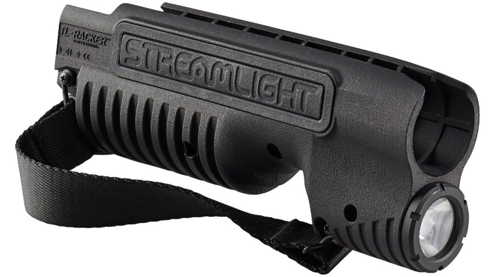 Streamlight TL Racker LED Weapon Light, CR123A, White, 1000 Lumens, Black, 69602