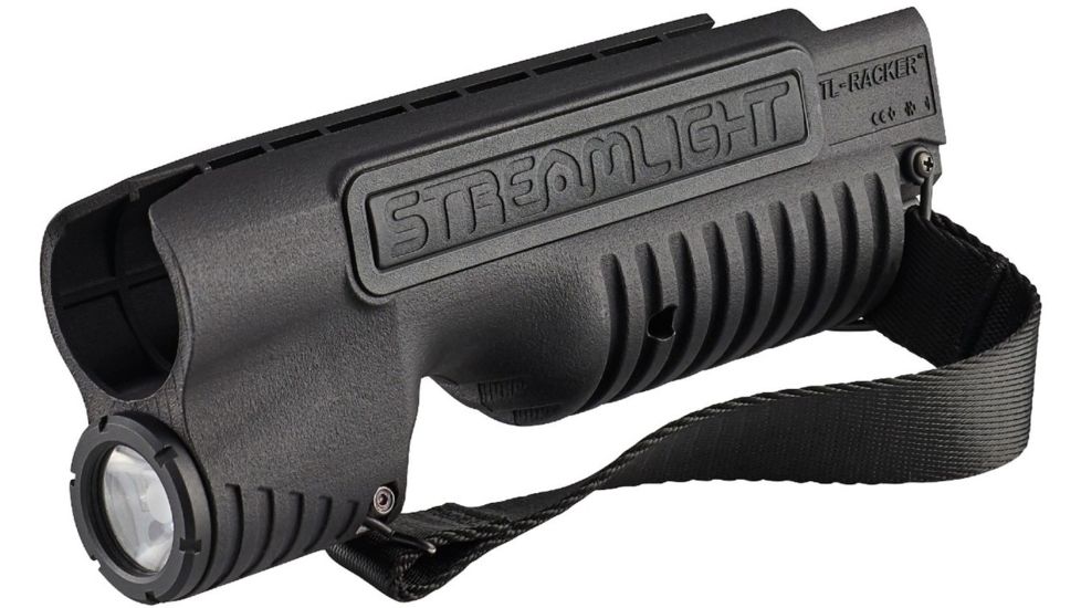 Streamlight TL Racker LED Weapon Light, CR123A, White, 1000 Lumens, Black, 69602