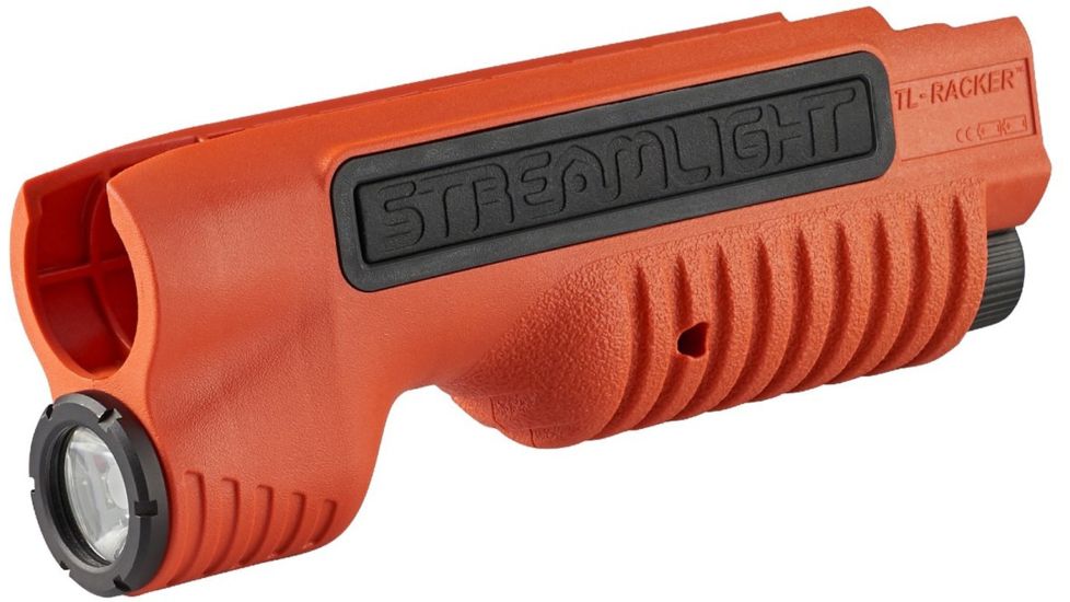 Streamlight TL Racker LED Weapon Light, CR123A, White, 1000 Lumens, Orange, 69611