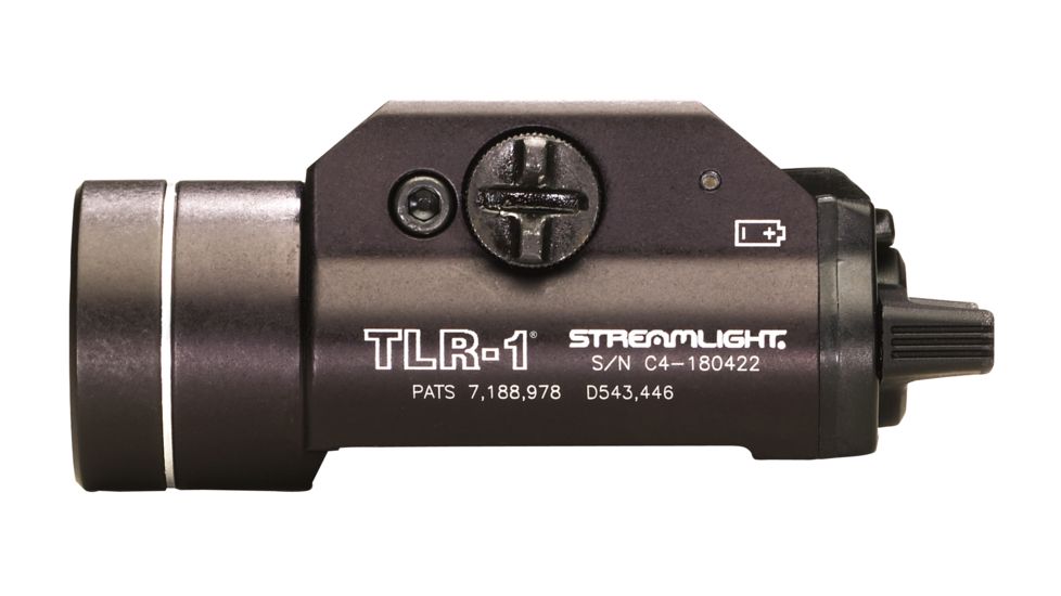 Streamlight TLR-1 C4 LED Rail-Mounted Weapon Flashlight w/ Keys, Black, 69110