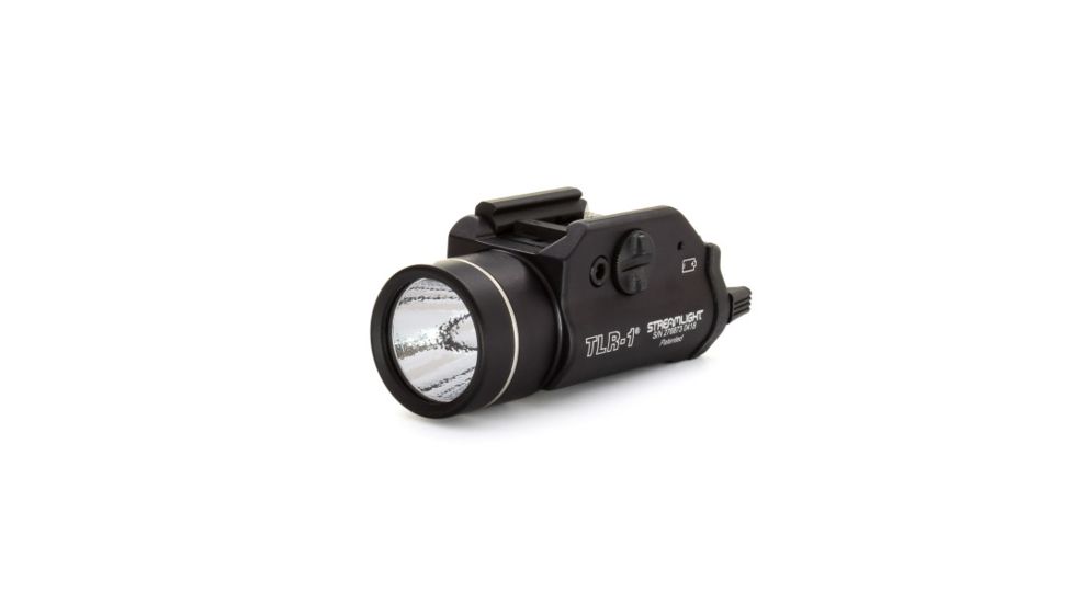 Streamlight TLR-1 C4 LED Rail-Mounted Weapon Flashlight w/ Keys, Black, 69110