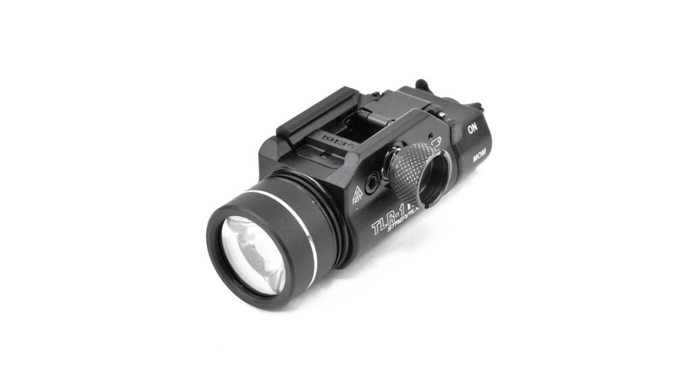Streamlight TLR-1 HL 1000 Lumen LED Tactical Weapon Light Long Gun Kit, CR123A, White, 1000 Lumens, Black, 69262