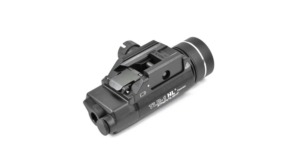 Streamlight TLR-1 HL 1000 Lumen LED Tactical Weapon Light Long Gun Kit, CR123A, White, 1000 Lumens, Black, 69262
