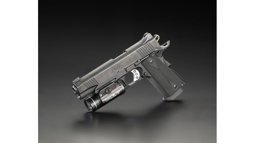 Streamlight TLR-1 HL LED Weapon Light Earless Screw w/Batteries, CR123A, White, 1000 Lumens, Black, 69264