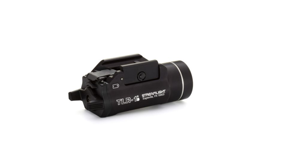 Streamlight TLR-1s C4 LED Rail-Mounted Weapon Flashlight, Black w/ Strobe Function 69210